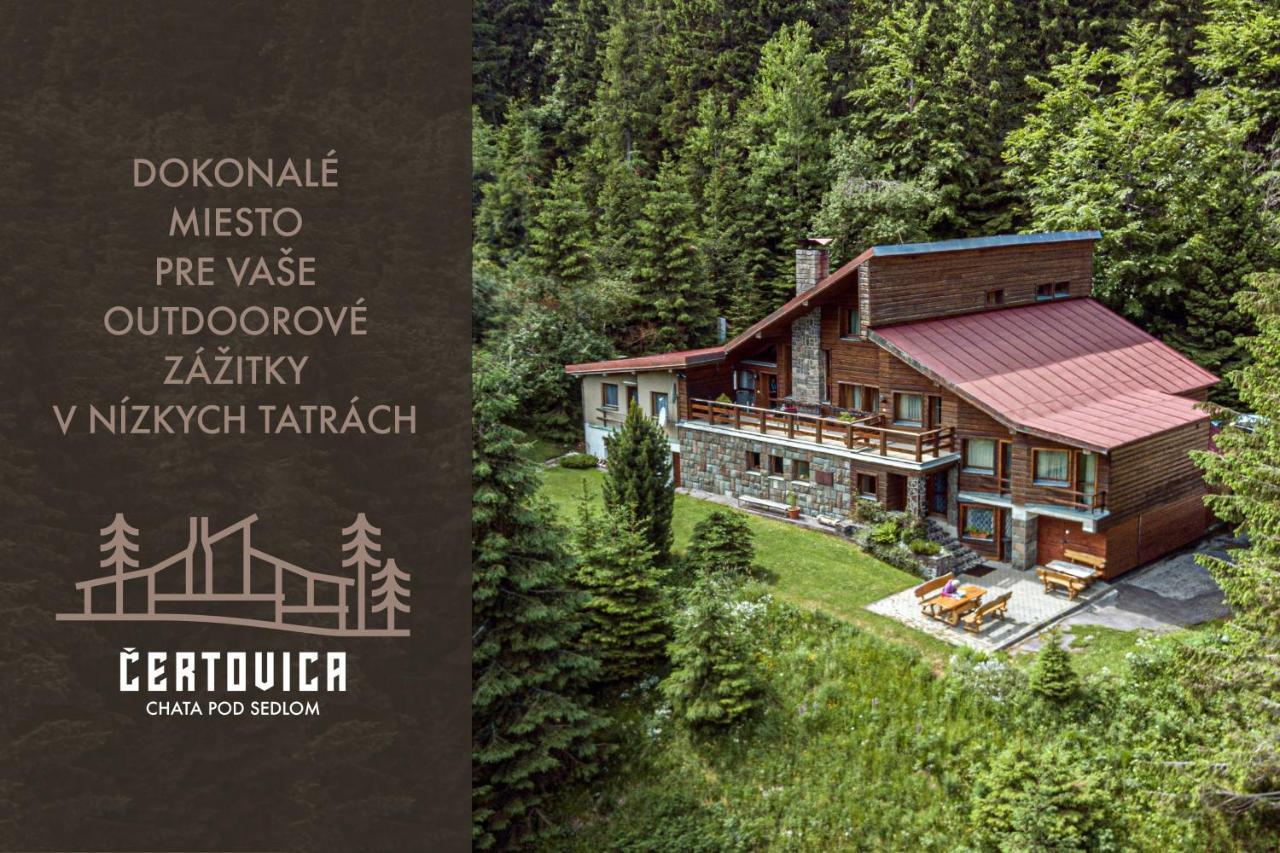 Chata Pod Sedlom Certovica Liptovská Sielnica Exterior photo